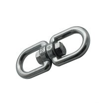 Aço inoxidável 304 girando anel giratória 8 palavra anel Chain link fivela